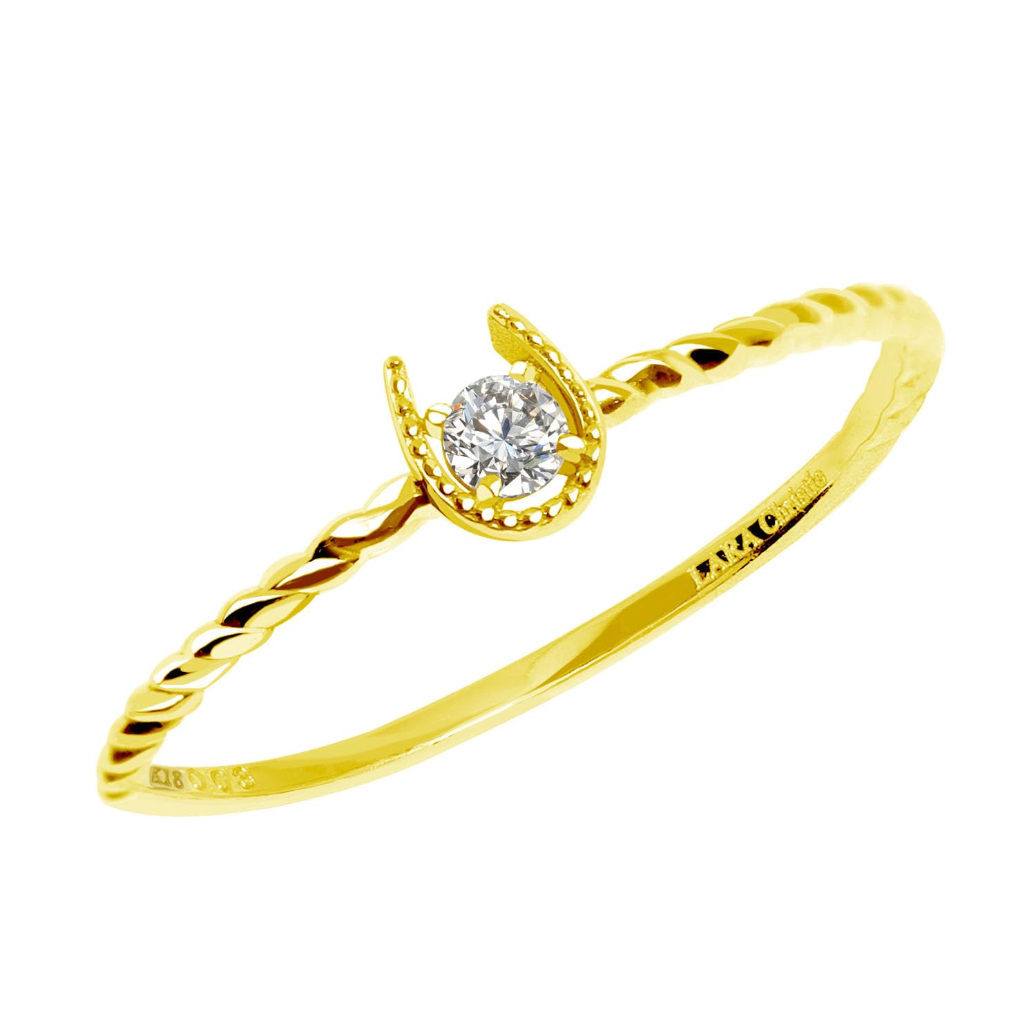 Lala Christie 18K Gold Diamond Horseshoe Ring Women s (lr51-0001-yg-b-13)
Lala Christie 18K Gold Diamond Horseshoe Ring Women s (lr51-0001-yg-b-13)