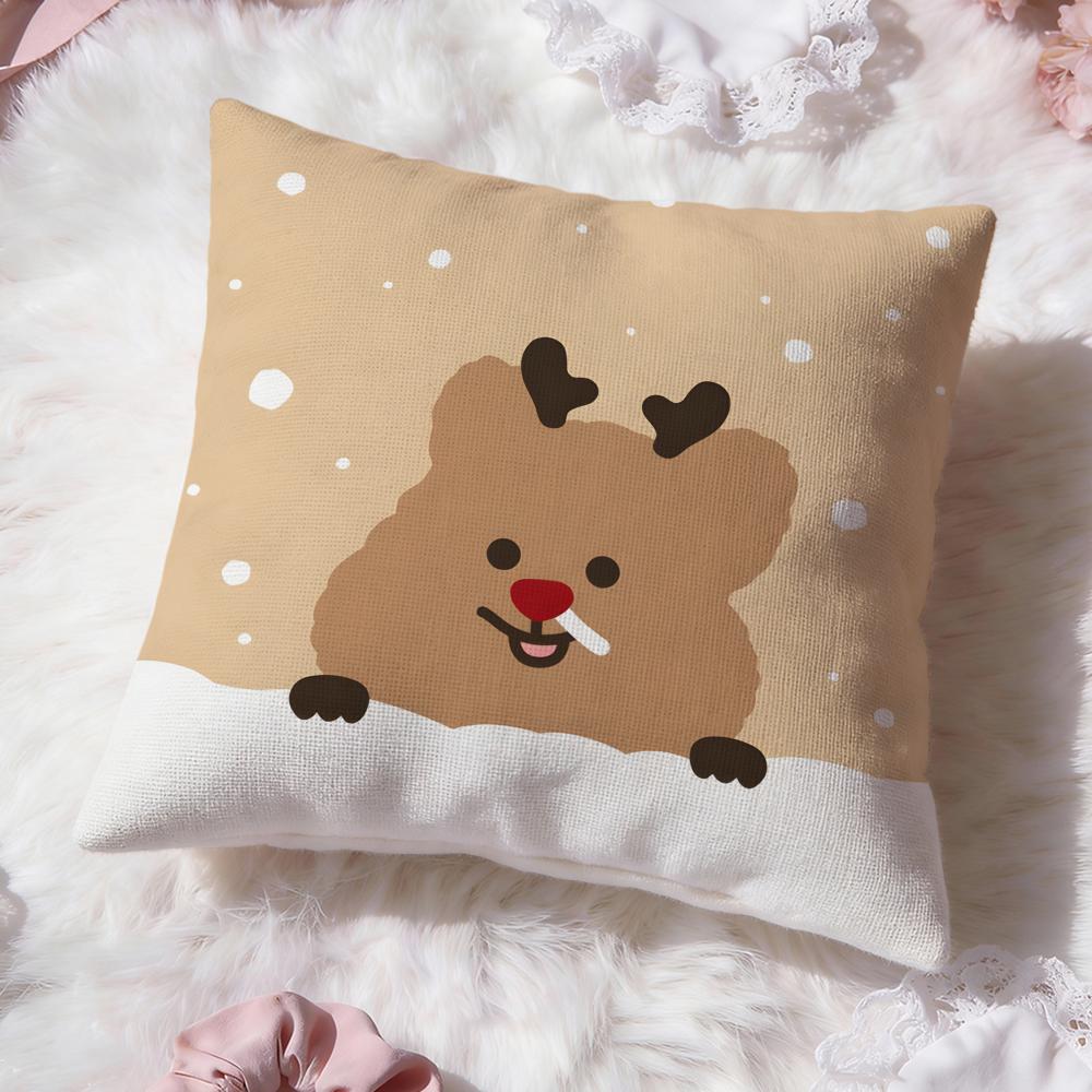 Cute Q-QuokkaS Cushion Cover Premium Comfort Reversible Pillow Cove -Two in One Design for Any Room & Car Interior 30cmx30cm
Cute Q-QuokkaS Cushion Cover Premium Comfort Reversible Pillow Cove -Two in One Design for Any Room & Car Interior 30cmx30cm