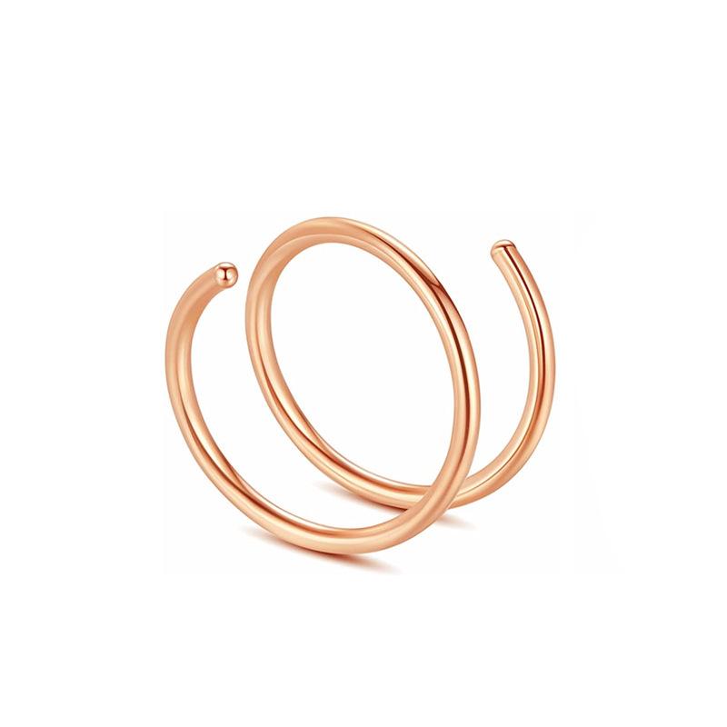 Stainless Steel Double-Layer Perforated Spiral Nose Stud 0.8*6mm
Stainless Steel Double-Layer Perforated Spiral Nose Stud 0.8*6mm