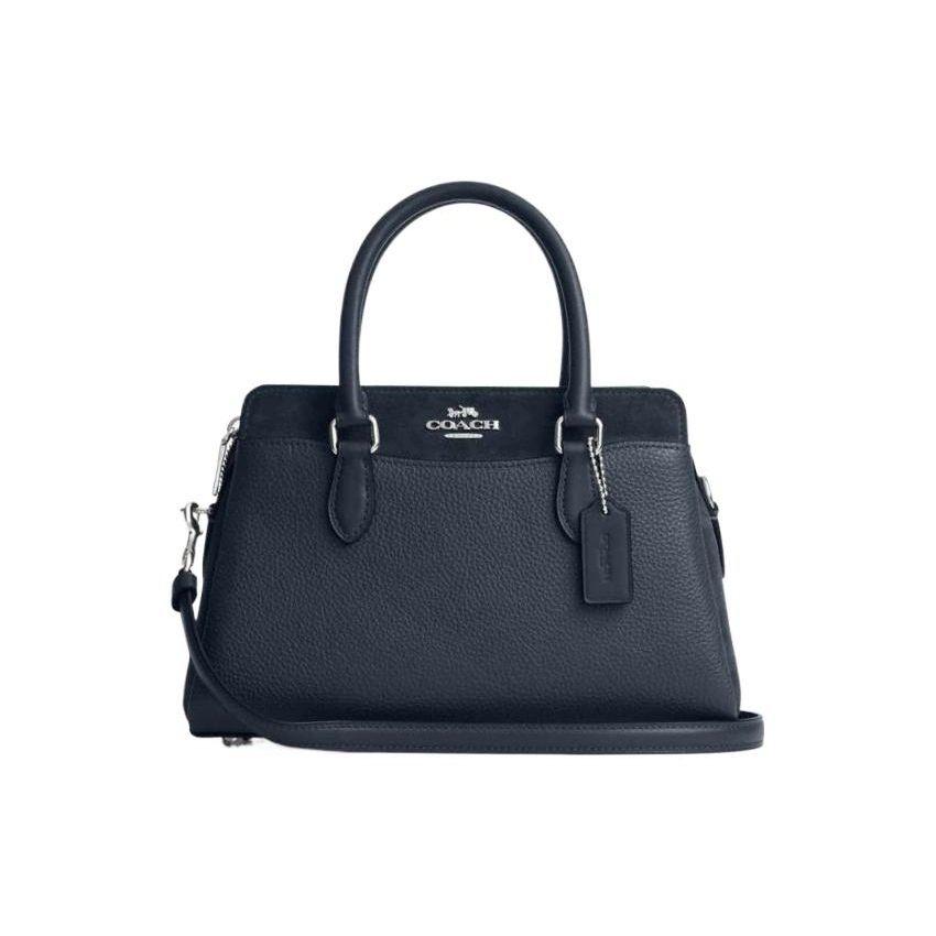 Coach 18 Solid Color Hardware Buckle Pebble Grain Leather Tote Bag Shopping Shoulder Handbag Small Women Tote Blue CM101-SVDE Basic Set (Bag+Dust Bag)
Coach 18 Solid Color Hardware Buckle Pebble Grain Leather Tote Bag Shopping Shoulder Handbag Small Women Tote Blue CM101-SVDE Basic Set (Bag+Dust Bag)