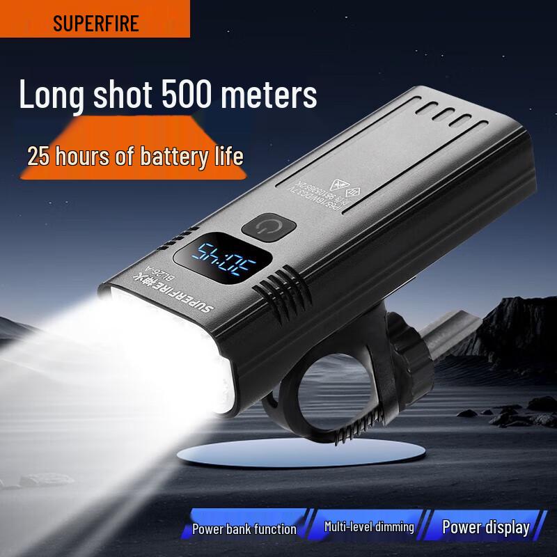 SupFire Rechargeable Bike Headlight
SupFire Rechargeable Bike Headlight