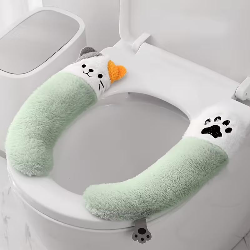 1 Set Thickened Gift for Cat Lovers Cat Design Toilet Supplies Non-Slip Bathroom Warmer Pad Warmth Toilet Seat Soft Multi-Color 34x11cm зелёный
1 Set Thickened Gift for Cat Lovers Cat Design Toilet Supplies Non-Slip Bathroom Warmer Pad Warmth Toilet Seat Soft Multi-Color 34x11cm зелёный