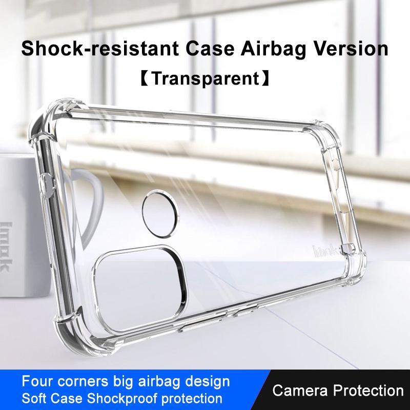 IMAK For Nokia G11 Plus 4G Airbag Corner Anti-drop Phone Cover Transparent Soft TPU Back Case Transparent
IMAK For Nokia G11 Plus 4G Airbag Corner Anti-drop Phone Cover Transparent Soft TPU Back Case Transparent