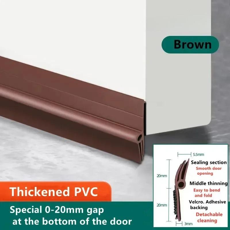 1pc Sealing strip door bottom seam special anti leakage room door windshield 93cm коричневий
1pc Sealing strip door bottom seam special anti leakage room door windshield 93cm коричневий