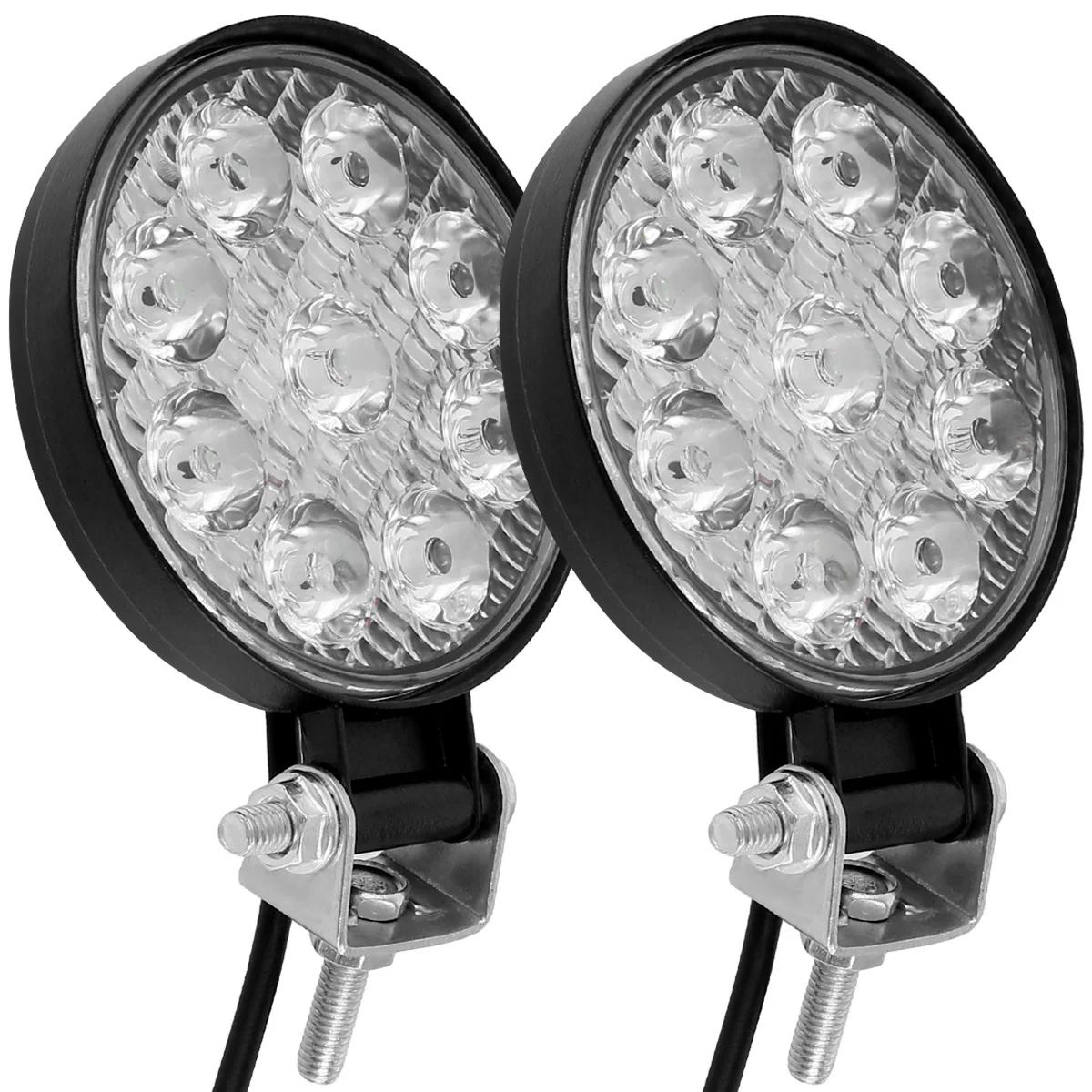 2Pcs LED Work Light 480W Car Truck LED Headlight Round LED Lights 6000K 5000LM Headlamp for Off-road Auto SUV Driving Lights Hot
2Pcs LED Work Light 480W Car Truck LED Headlight Round LED Lights 6000K 5000LM Headlamp for Off-road Auto SUV Driving Lights Hot