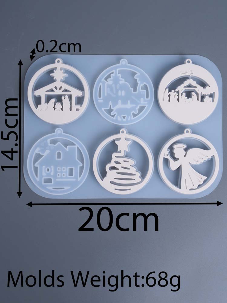 Eid Mubarak Ornament Silicone Mold DIY Jesu Baptism Round Hanging Casting Molds Plaster Resin Pendant Keychain Crafts Making
Eid Mubarak Ornament Silicone Mold DIY Jesu Baptism Round Hanging Casting Molds Plaster Resin Pendant Keychain Crafts Making