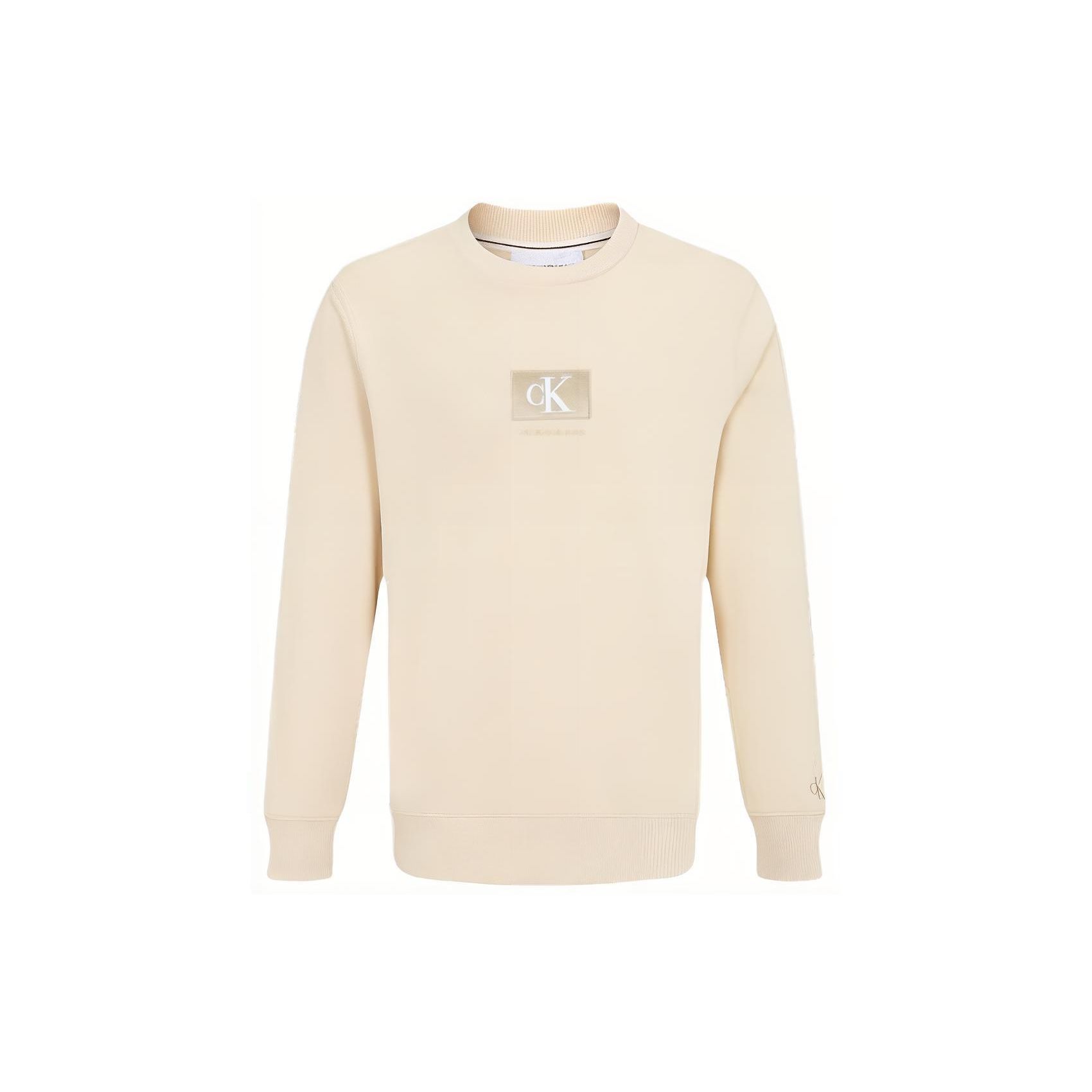 Calvin Klein Модная простая вышитая толстовка из чистого хлопка с круглым вырезом, унисекс, бежевая толстовка J400136-ACJ L
Calvin Klein Модная простая вышитая толстовка из чистого хлопка с круглым вырезом, унисекс, бежевая толстовка J400136-ACJ L
