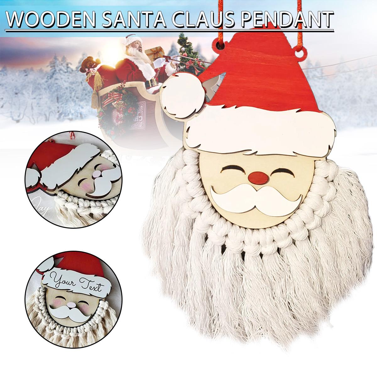 Кали Санта-Клаус подвеска с кисточкой ручной работы деревянный елочный орнамент подвесной
Кали Санта-Клаус подвеска с кисточкой ручной работы деревянный елочный орнамент подвесной