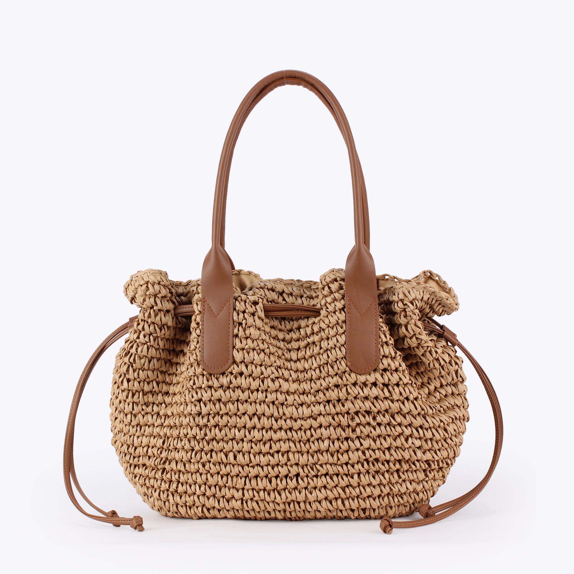Women s Woven Beach Bag Straw Handbag Casual Snap Button Satchel Tote Bag Vintage Braided Shoulder Bag for Travel Beach Vacation коричневий
Women s Woven Beach Bag Straw Handbag Casual Snap Button Satchel Tote Bag Vintage Braided Shoulder Bag for Travel Beach Vacation коричневий