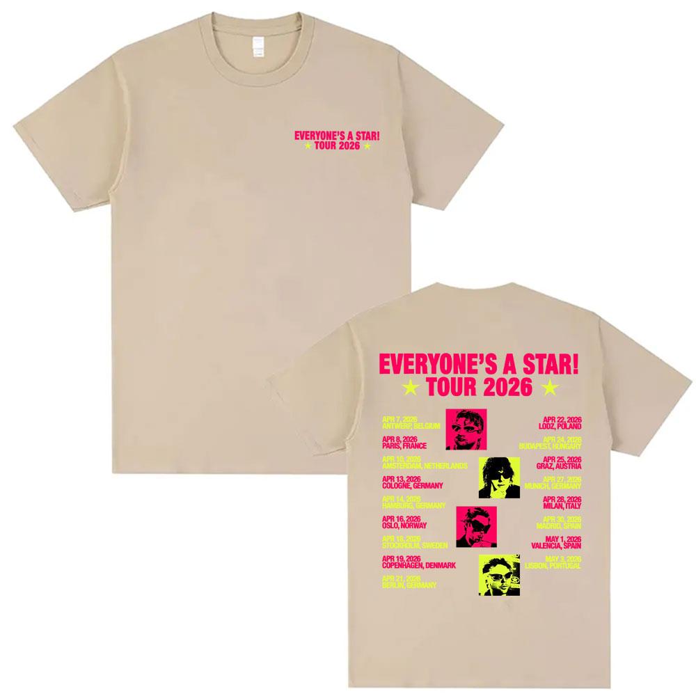 5 Seconds of Summer Everyones A Star World Tour 2026 Merch Tshirt UNISEX Women Summer Cotton Clothing Hiphop Short Sleeved Tee 4XL
5 Seconds of Summer Everyones A Star World Tour 2026 Merch Tshirt UNISEX Women Summer Cotton Clothing Hiphop Short Sleeved Tee 4XL