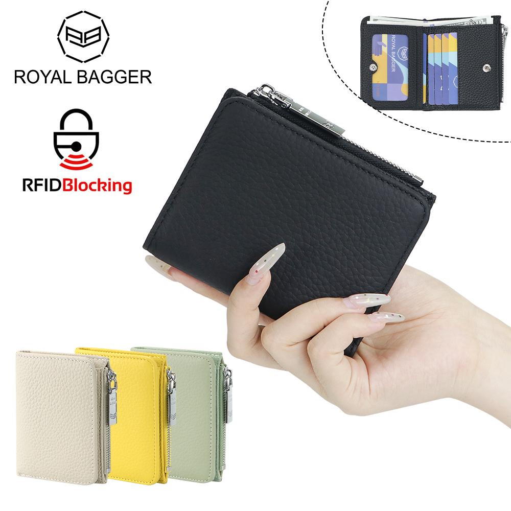 Короткие кошельки Royal Bagger для женщин, модные, из натуральной коровьей кожи, RFID, складной кошелек на молнии, тонкий держатель для карт, 1931 синий
Короткие кошельки Royal Bagger для женщин, модные, из натуральной коровьей кожи, RFID, складной кошелек на молнии, тонкий держатель для карт, 1931 синий