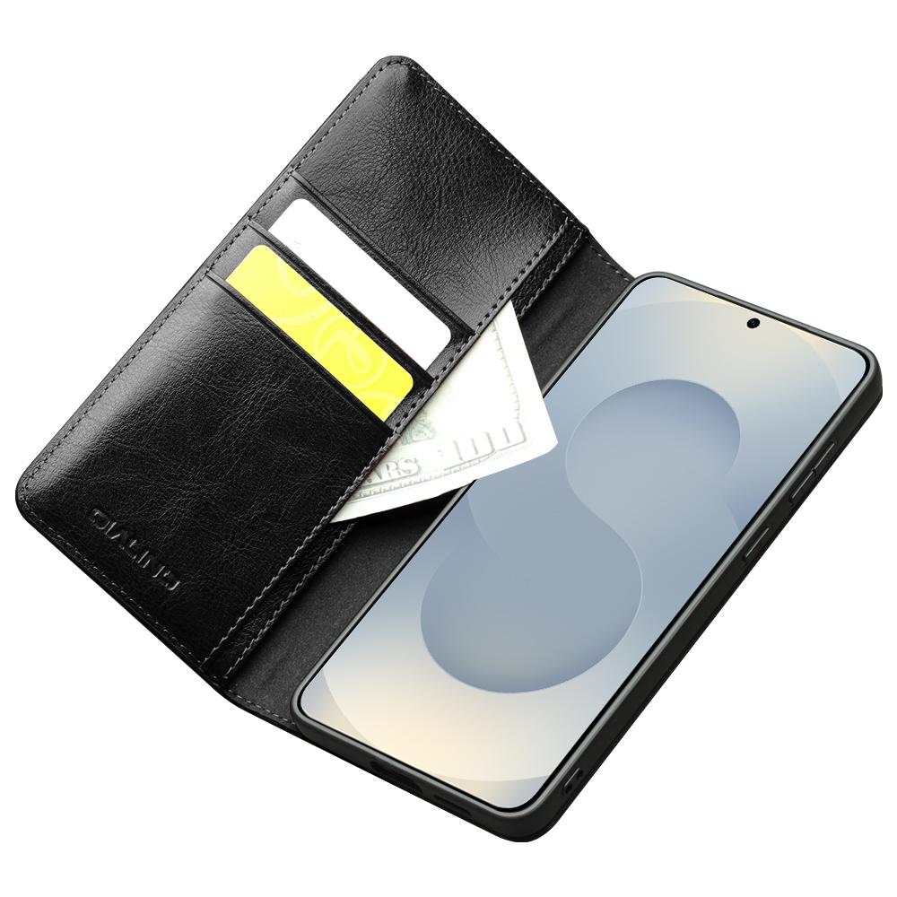 QIALINO For Samsung Galaxy S25 Edge Case Wallet Stand Genuine Cow Leather Phone Cover Brown
QIALINO For Samsung Galaxy S25 Edge Case Wallet Stand Genuine Cow Leather Phone Cover Brown
