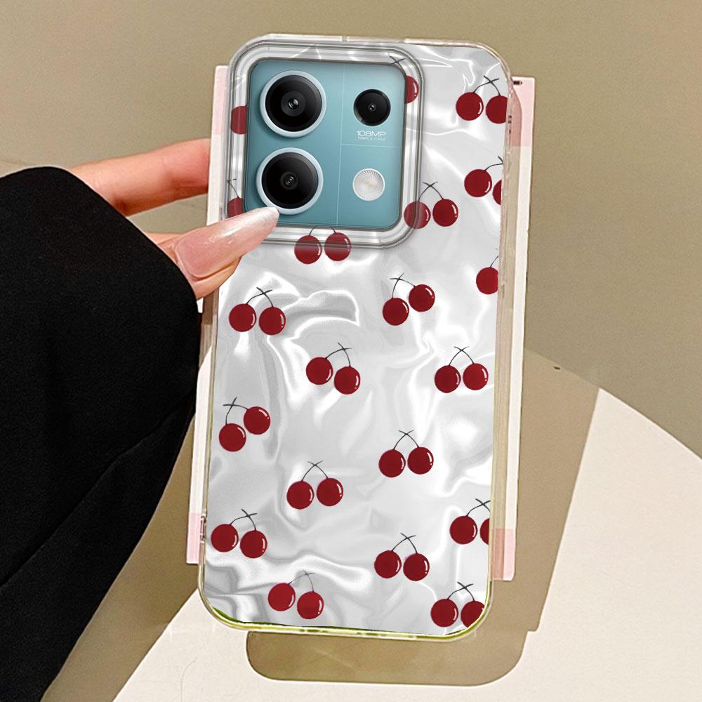 Fruit Red Cherry Women Girls Feather Texture Phone Case for Xiaomi Mi 13T 14T Pro 11 Lite NE 5G Shell Silicone Back Bags Cover Xiaomi 13T
Fruit Red Cherry Women Girls Feather Texture Phone Case for Xiaomi Mi 13T 14T Pro 11 Lite NE 5G Shell Silicone Back Bags Cover Xiaomi 13T