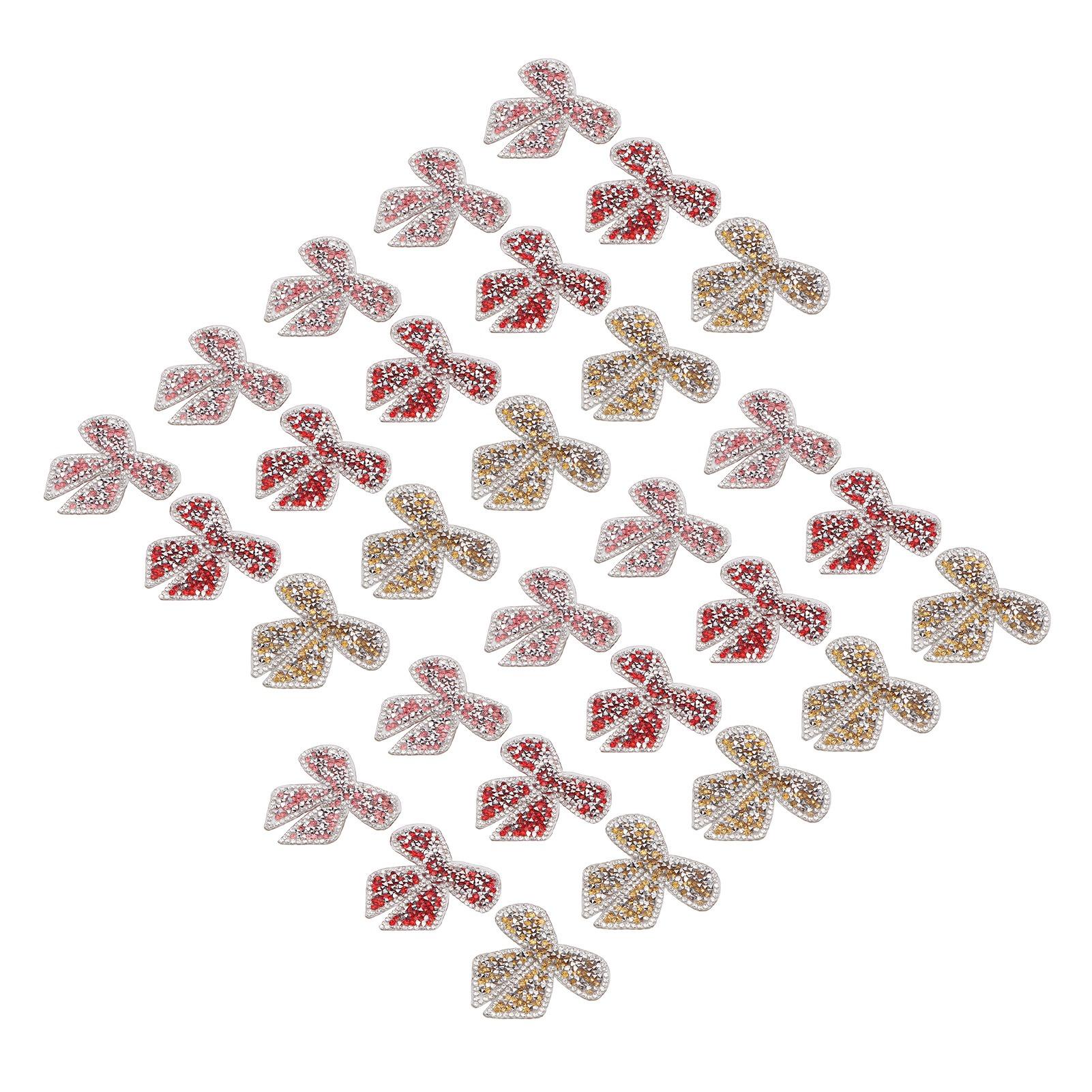 30 шт. Нашивки со стразами в виде банта красного, розового, желтого цвета, изысканные, простые в использовании, пришиваемые термоклеем
30 шт. Нашивки со стразами в виде банта красного, розового, желтого цвета, изысканные, простые в использовании, пришиваемые термоклеем