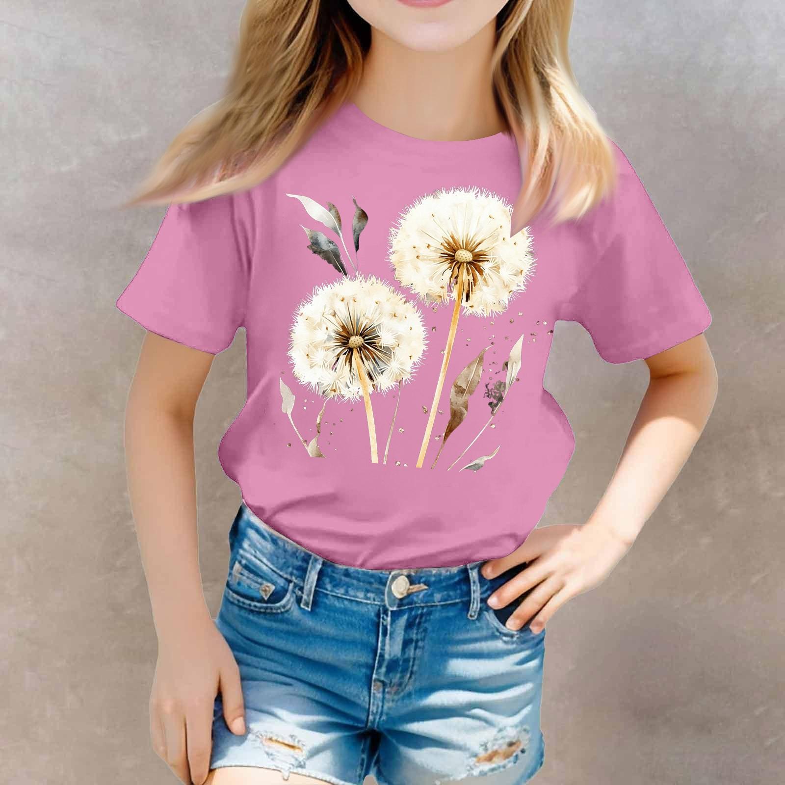 Повсякденна футболка з короткими рукавами та круглим вирізом для дівчаток 140 рожевий
Повсякденна футболка з короткими рукавами та круглим вирізом для дівчаток 140 рожевий