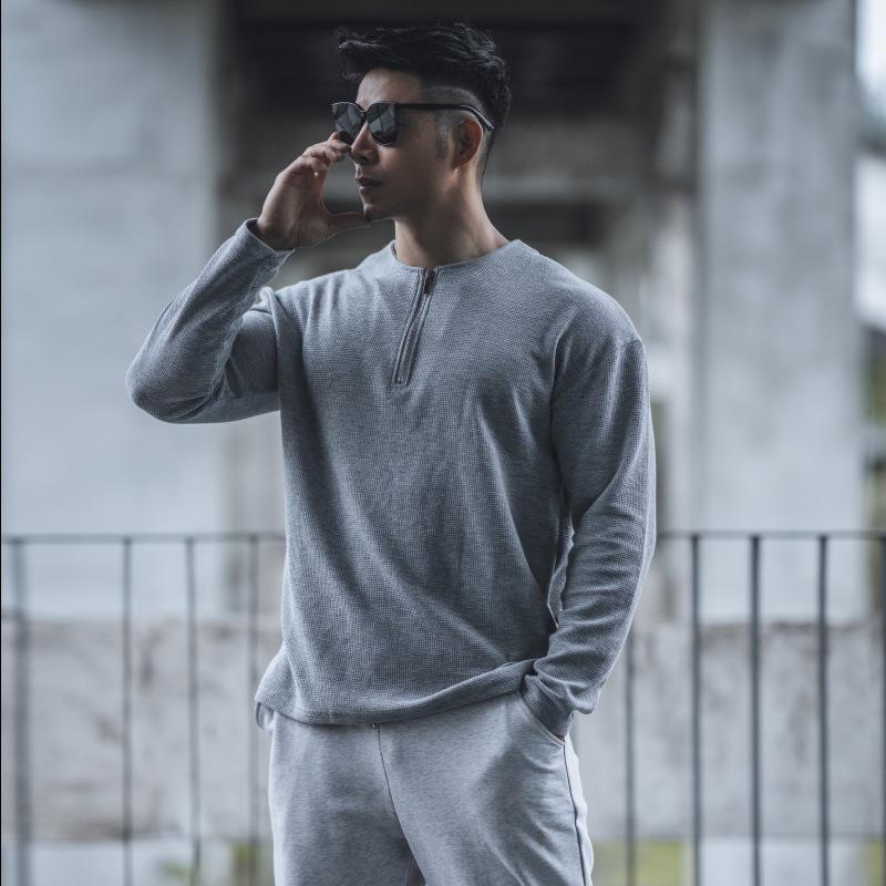Men s Trendy Sporty Half-Zip Waffle Long Sleeve Top for Spring/Autumn XL сірий колір
Men s Trendy Sporty Half-Zip Waffle Long Sleeve Top for Spring/Autumn XL сірий колір