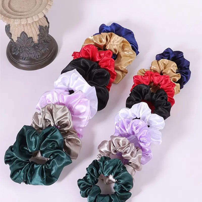 High-End Multicolor Scrunchie Collection – Luxurious, Simple Solid Hair Ties, Perfect for Hair Accessories in European & American Styles
High-End Multicolor Scrunchie Collection – Luxurious, Simple Solid Hair Ties, Perfect for Hair Accessories in European & American Styles