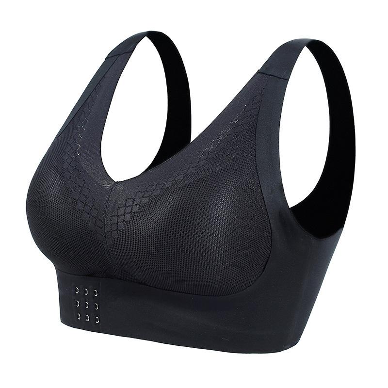 Нижнее белье, женский тонкий бюстгальтер без стальной оправы, большой размер, утягивающий грудь, антипровисающий бюстгальтер M чёрный
Нижнее белье, женский тонкий бюстгальтер без стальной оправы, большой размер, утягивающий грудь, антипровисающий бюстгальтер M чёрный