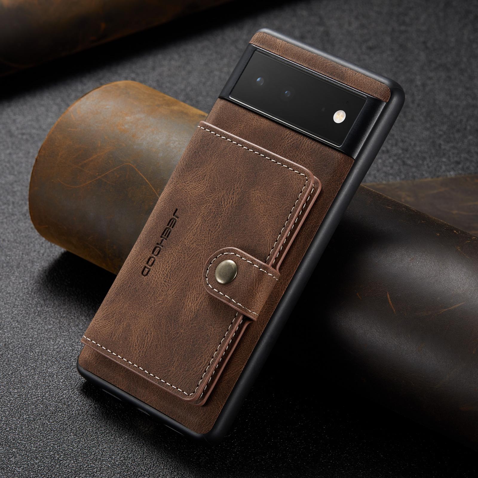 Retro 2 in 1 Detachable Leather Card Solt Case for Google Pixel 9 8 7A 7 6 Pro Pixel7A 6A Wallet Bag Magnetic Holder Cover Pixel 9A темно-коричневого кольору
Retro 2 in 1 Detachable Leather Card Solt Case for Google Pixel 9 8 7A 7 6 Pro Pixel7A 6A Wallet Bag Magnetic Holder Cover Pixel 9A темно-коричневого кольору