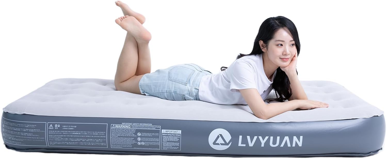 LVYUAN Electric Air Extra Thick Rechargeable Load Capacity Storage Bag Electric Air Air Camping Inflator Comfortable Ultra Extra Bed for Home Disaster сірий колір
LVYUAN Electric Air Extra Thick Rechargeable Load Capacity Storage Bag Electric Air Air Camping Inflator Comfortable Ultra Extra Bed for Home Disaster сірий колір