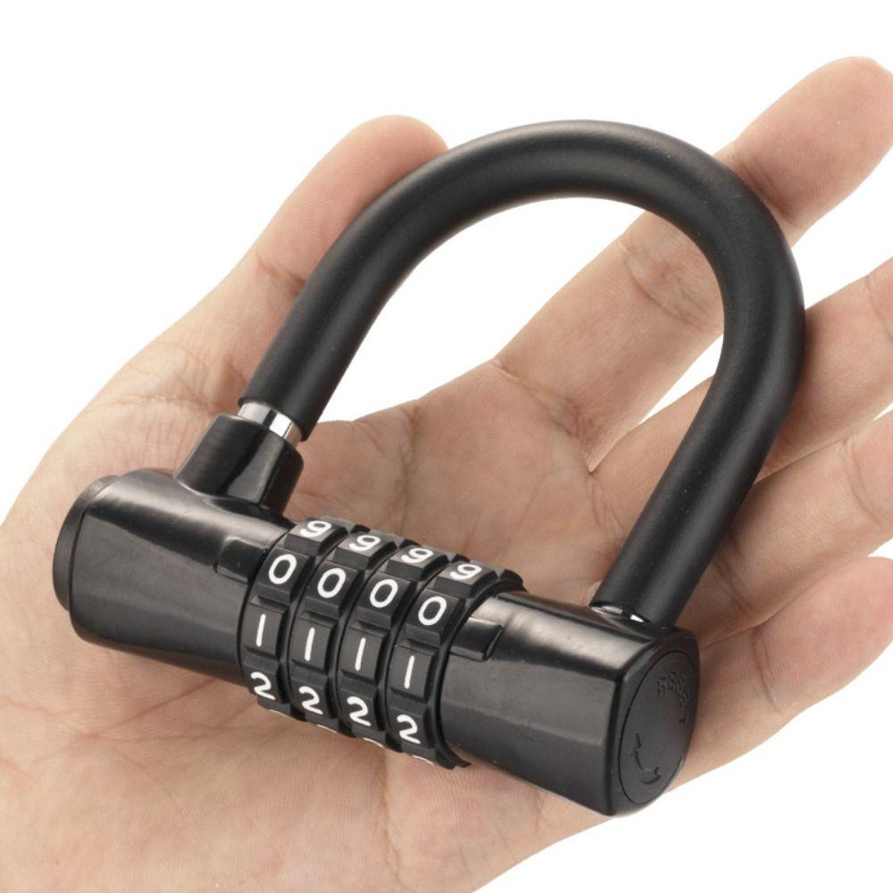 Anti Theft Password Padlock Security Bicycle Lock Portable U-shaped Password Lock Door
Anti Theft Password Padlock Security Bicycle Lock Portable U-shaped Password Lock Door