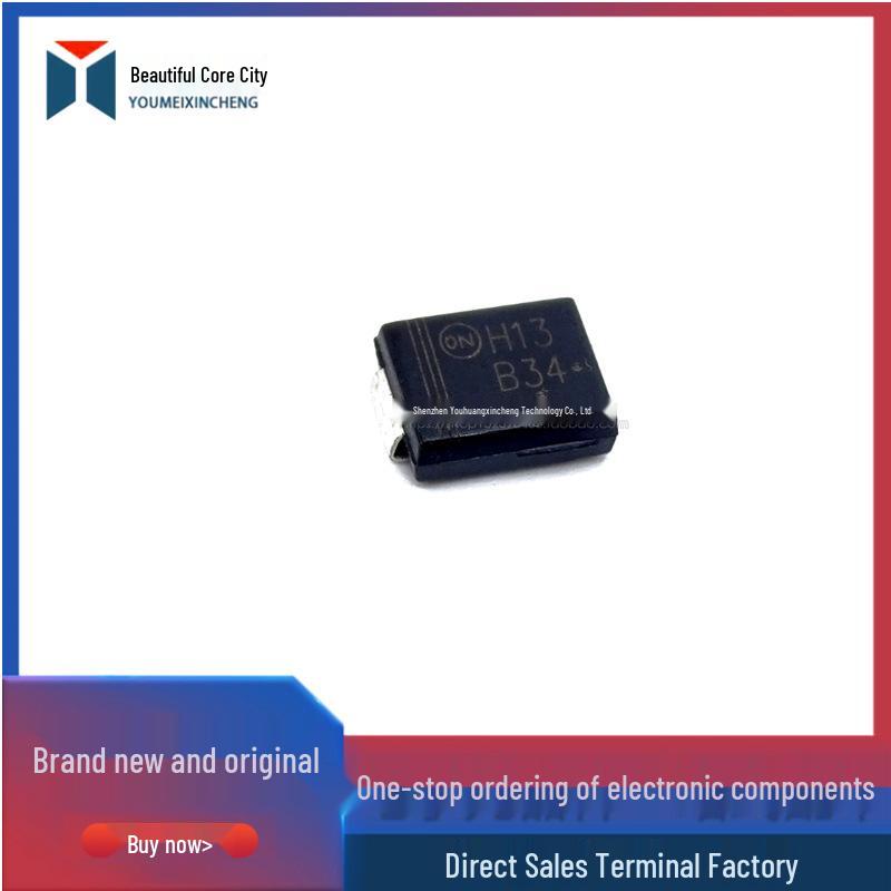 MBRS340T3G Schottky Diode 3A 40V, SMC Package, DO-214AB, B34 Screen Printed.
MBRS340T3G Schottky Diode 3A 40V, SMC Package, DO-214AB, B34 Screen Printed.