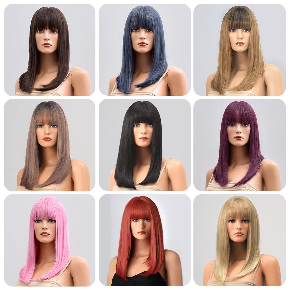 Черный прямой боб синтетические парики для женщин белый парик с челкой термостойкие косплей вечерние натуральные волосы pelucas de
Черный прямой боб синтетические парики для женщин белый парик с челкой термостойкие косплей вечерние натуральные волосы pelucas de