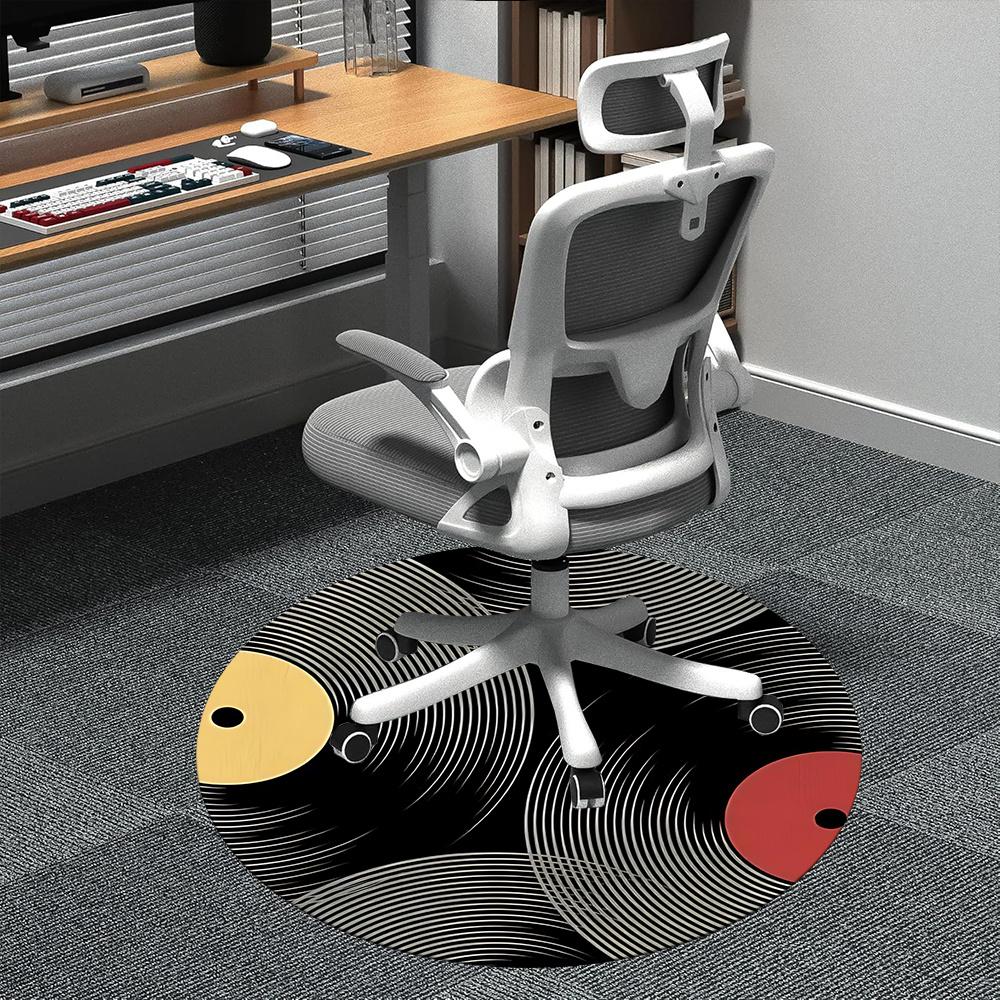 1pc Vinyl Records Office Round Area Rug, Indoor Mat Suitable ForOffice, Under Office Chairs Bedroom Living Room Home Decor, Room Deco 063 80cm by 80cm
1pc Vinyl Records Office Round Area Rug, Indoor Mat Suitable ForOffice, Under Office Chairs Bedroom Living Room Home Decor, Room Deco 063 80cm by 80cm