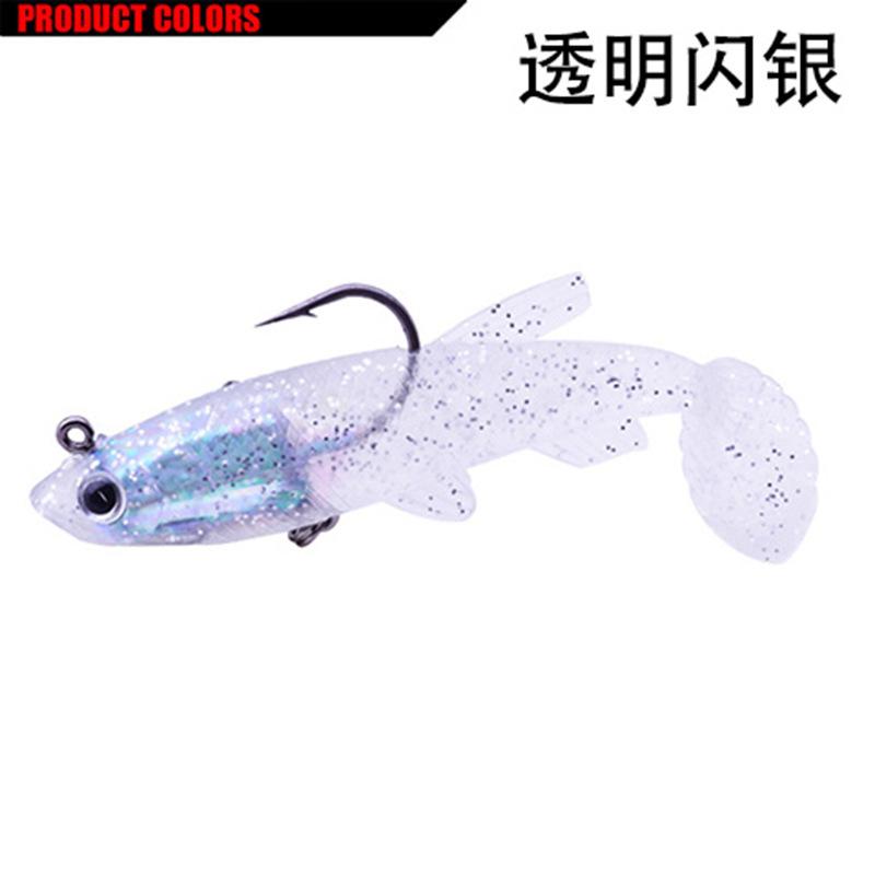 Fishing Lure Soft Bait Swimbait with Realistic Fish Shape and Swimming Action for Freshwater Saltwater Fishing Tackle One Size
Fishing Lure Soft Bait Swimbait with Realistic Fish Shape and Swimming Action for Freshwater Saltwater Fishing Tackle One Size