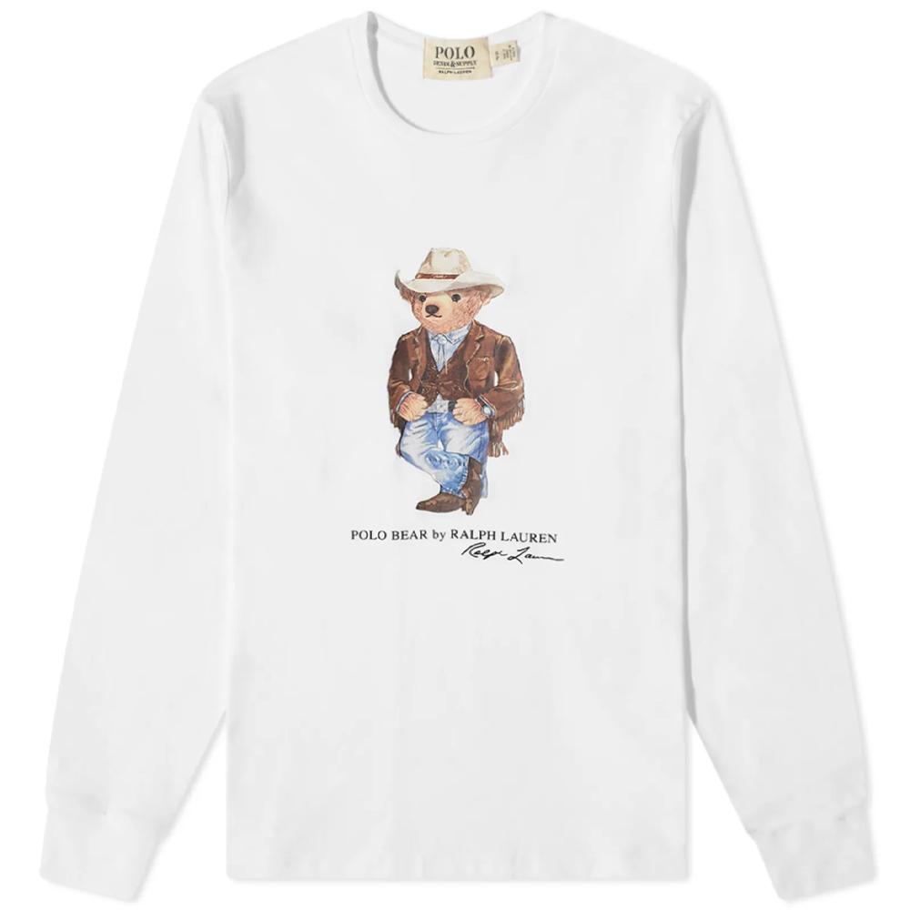Polo Ralph Lauren Polo Bear Logo Printed Pullover Long Sleeve Hoody Men sweatshirt White 710858026-001 XS
Polo Ralph Lauren Polo Bear Logo Printed Pullover Long Sleeve Hoody Men sweatshirt White 710858026-001 XS