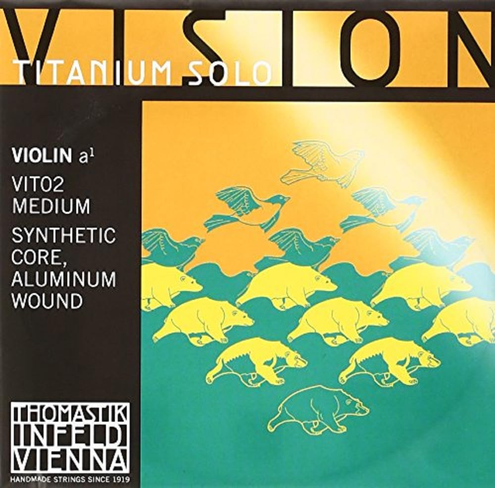 THOMASTIK Vision Titanium Violin Synthetic VIT02 solo, струна, A-string, Core, 4/4, алюминий,
THOMASTIK Vision Titanium Violin Synthetic VIT02 solo, струна, A-string, Core, 4/4, алюминий,