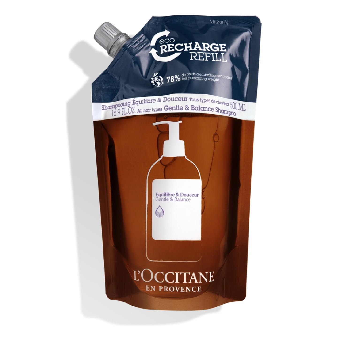 Балансирующий шампунь 500 мл, сменный блок большого объема L OCCITANE (Пополнение) коричневый
Балансирующий шампунь 500 мл, сменный блок большого объема L OCCITANE (Пополнение) коричневый