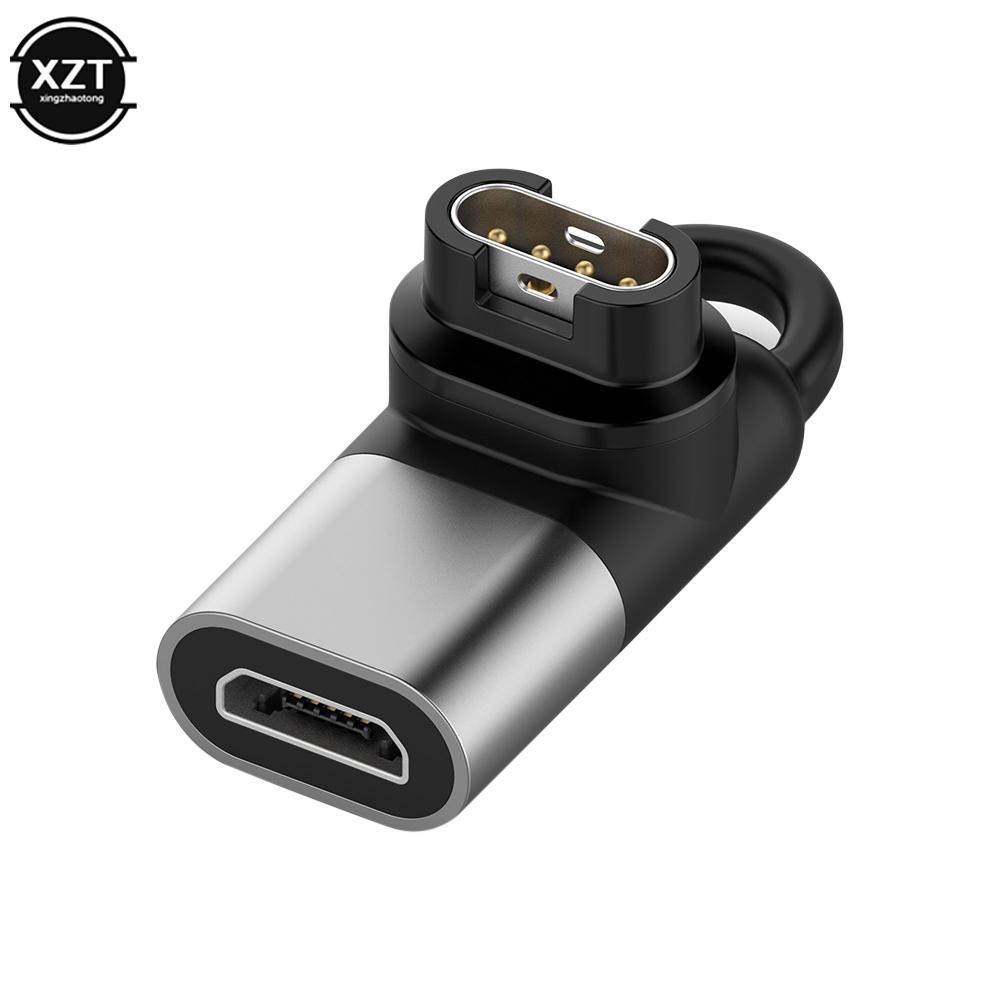 Type C/Micro/ios USB Female to 4pin Charger Adapter for Garmin Fenix 5 5X 5S 6 6X 6S PRO Venu Watch Charging Converter сірий колір
Type C/Micro/ios USB Female to 4pin Charger Adapter for Garmin Fenix 5 5X 5S 6 6X 6S PRO Venu Watch Charging Converter сірий колір