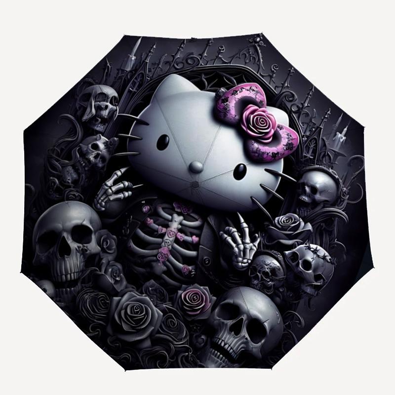 1pc Gothic Hello Kitty umbrella - automatic opening and closing, sturdy iron frame, formal occasions yy251027037
1pc Gothic Hello Kitty umbrella - automatic opening and closing, sturdy iron frame, formal occasions yy251027037