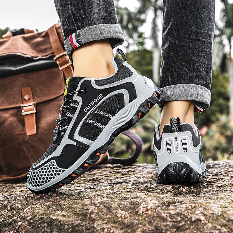 Spring and summer new outdoor hiking shoes men s shoes sports shoes waterproof, non-slip and wear-resistant professional climbing shoes hiking shoes 47 сірий колір
Spring and summer new outdoor hiking shoes men s shoes sports shoes waterproof, non-slip and wear-resistant professional climbing shoes hiking shoes 47 сірий колір