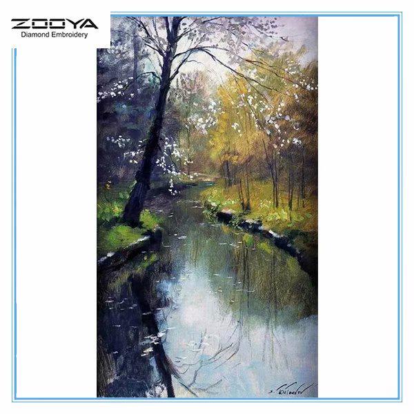 ZOOYA DIY 5D Полный дрель Алмазная картина Пейзаж Вышивка Крестом Мозаика Картина Домашний декор
ZOOYA DIY 5D Полный дрель Алмазная картина Пейзаж Вышивка Крестом Мозаика Картина Домашний декор