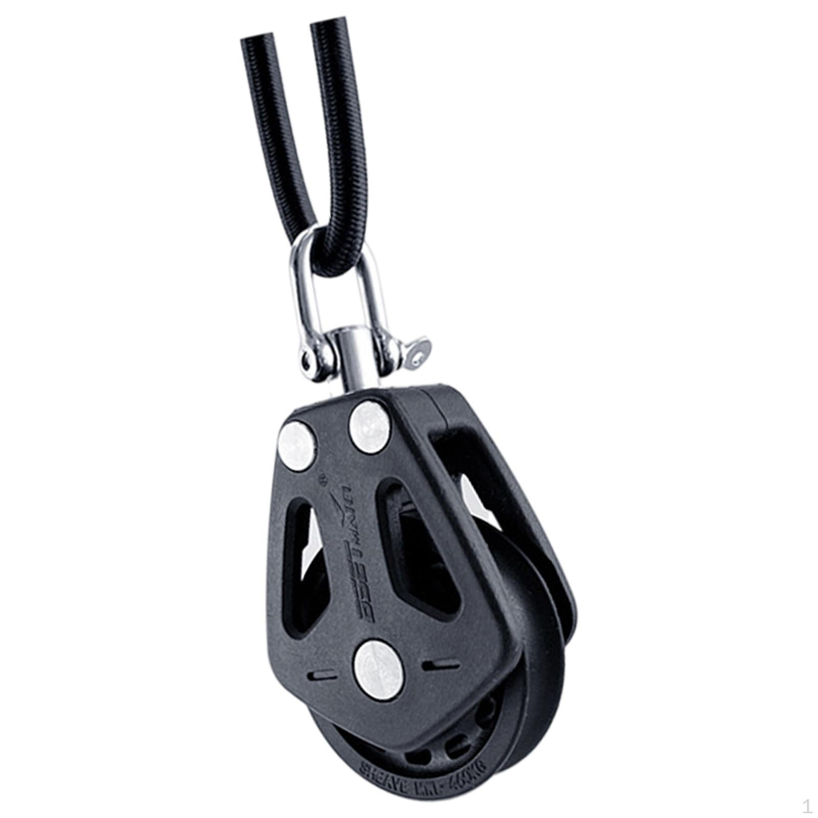 Lifting Single Pulley - Swivel Shackle Head ABS Sheave Loading 460Kgs A
Lifting Single Pulley - Swivel Shackle Head ABS Sheave Loading 460Kgs A