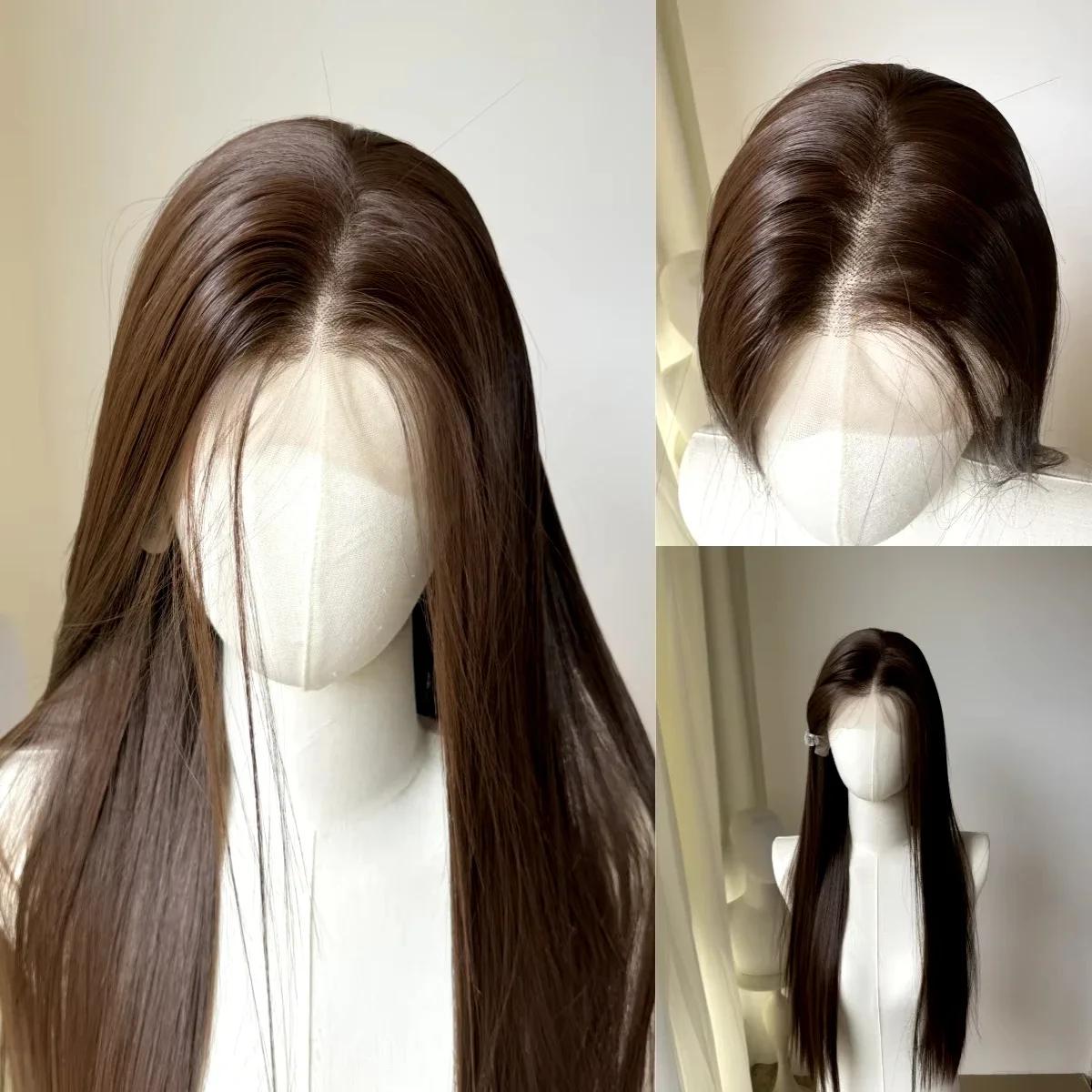 Blue Wig Long Straight 13x4 Dark Blue Glueless Lace Wigs for Woman Natural Heat Resistant Fiber Hair Synthetic Lace Front Wigs (brown,24inches)
Blue Wig Long Straight 13x4 Dark Blue Glueless Lace Wigs for Woman Natural Heat Resistant Fiber Hair Synthetic Lace Front Wigs (brown,24inches)