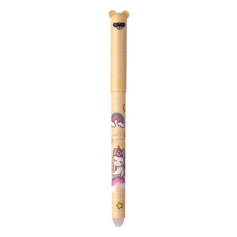 Erasable Bear-Shaped Gel Pen - Easy Erase, Crystal Blue & Charcoal Black, Cute Cartoon Design. Blue Ink
Erasable Bear-Shaped Gel Pen - Easy Erase, Crystal Blue & Charcoal Black, Cute Cartoon Design. Blue Ink