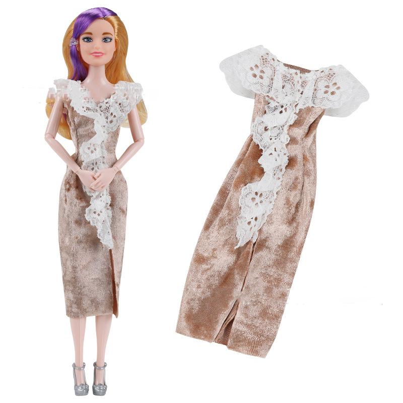 1/6 Fashion Doll Clothes 30Cm 11 Inch Doll Dress Up Velvet Lace Dress Skirt Clothes Doll Clothing Accessories Play House Toys doll not included
1/6 Fashion Doll Clothes 30Cm 11 Inch Doll Dress Up Velvet Lace Dress Skirt Clothes Doll Clothing Accessories Play House Toys doll not included