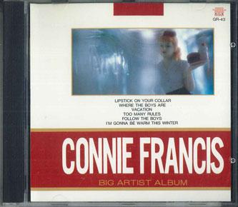 CD CONNIE FRANCIS Connie Francis Big Artist Album GR43 AILE Japan Obi Pop Used
CD CONNIE FRANCIS Connie Francis Big Artist Album GR43 AILE Japan Obi Pop Used