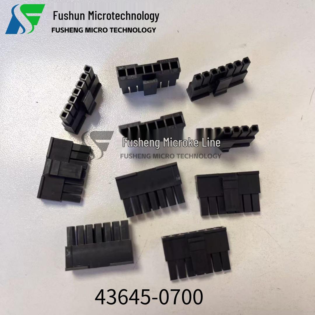 Оригінальний роз єм корпусу Molex 43645-0700 7P з кроком 3,0 мм В наявності Full Reel (4,000 pcs) Pricing
Оригінальний роз єм корпусу Molex 43645-0700 7P з кроком 3,0 мм В наявності Full Reel (4,000 pcs) Pricing