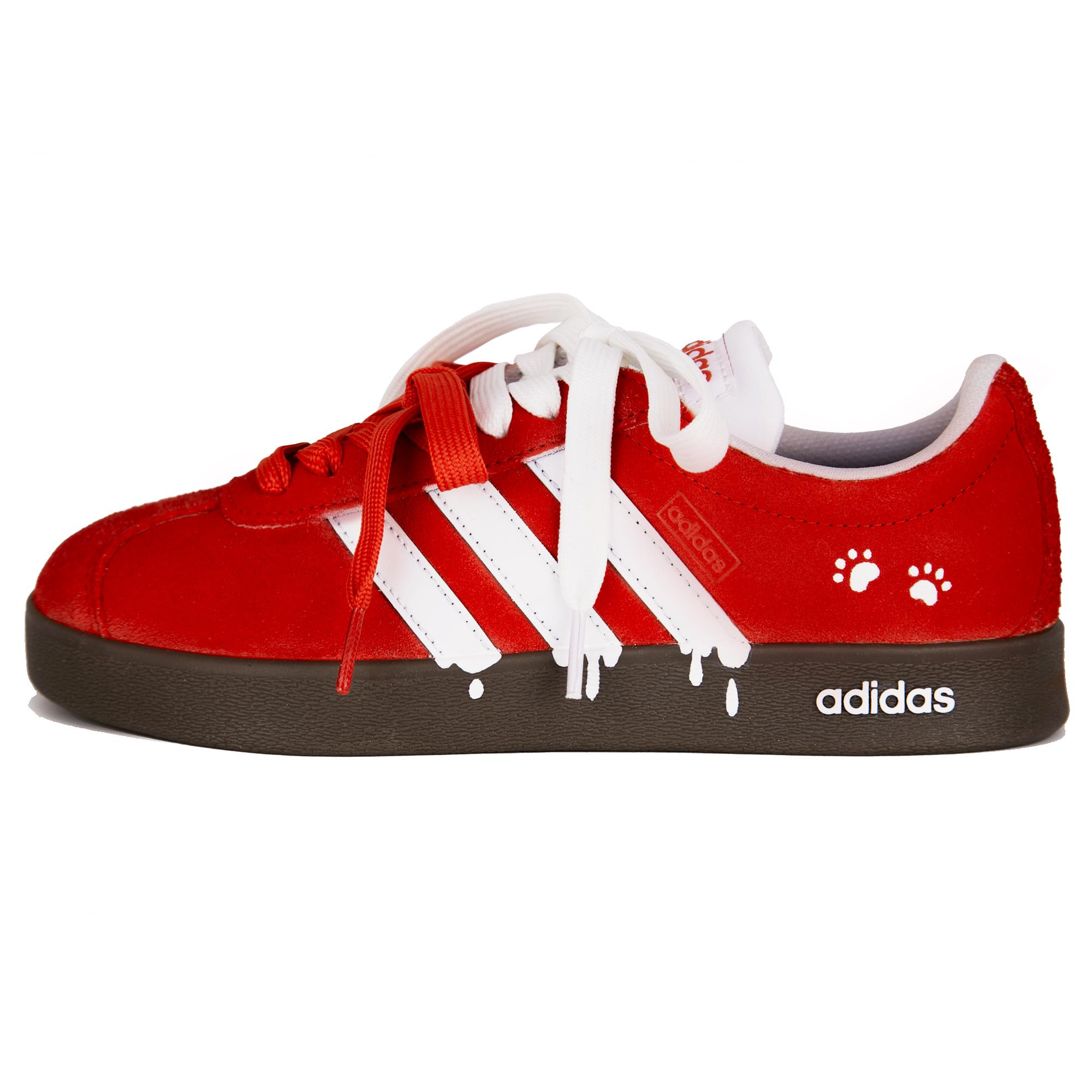 Adidas VL COURT 2.0 Red Velvet Paw Print, Suede Premium Aesthetic Abrasion Resistant Abrasion Resistant Low top JS3003(Team1664-) 39⅓
Adidas VL COURT 2.0 Red Velvet Paw Print, Suede Premium Aesthetic Abrasion Resistant Abrasion Resistant Low top JS3003(Team1664-) 39⅓