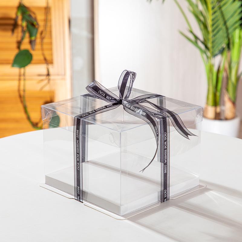 Прозрачная коробка для торта «три в одном»: Варианты 6 и 8 для одноярусных/двухъярусных тортов на день рождения
Прозрачная коробка для торта «три в одном»: Варианты 6 и 8 для одноярусных/двухъярусных тортов на день рождения