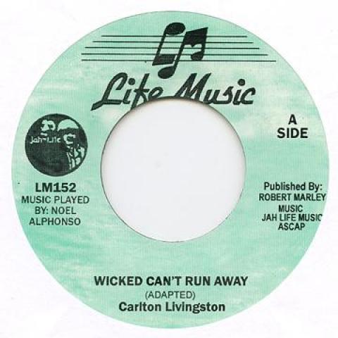 7inch Record CARLTON LIVINGSTON - Wicked Can t Run Away LM152 Life Music 1990 UK Reggae, Ska & Dub
7inch Record CARLTON LIVINGSTON - Wicked Can t Run Away LM152 Life Music 1990 UK Reggae, Ska & Dub