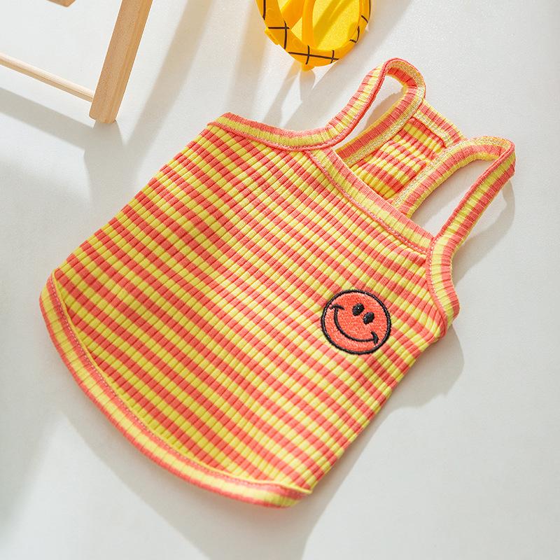 Puppy summer clothes smiley sling costume XS
Puppy summer clothes smiley sling costume XS
