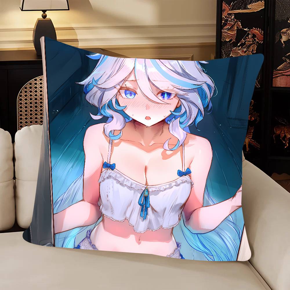 Genshin Cute Hot Girl Furina Pillow Case Cushion Cover Decor Home Throw Pillow Covers For Couch Camping Pillow Cover Decorations 12x12Inch
Genshin Cute Hot Girl Furina Pillow Case Cushion Cover Decor Home Throw Pillow Covers For Couch Camping Pillow Cover Decorations 12x12Inch