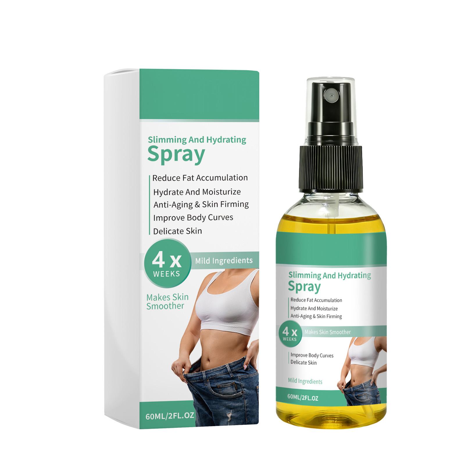 Slimming And Hydrating Body Care Spray 60ml Reduce Fat Accumulation Hydrate Moisturize Anti Aging Skin Firming Improve Body Curves One Size
Slimming And Hydrating Body Care Spray 60ml Reduce Fat Accumulation Hydrate Moisturize Anti Aging Skin Firming Improve Body Curves One Size