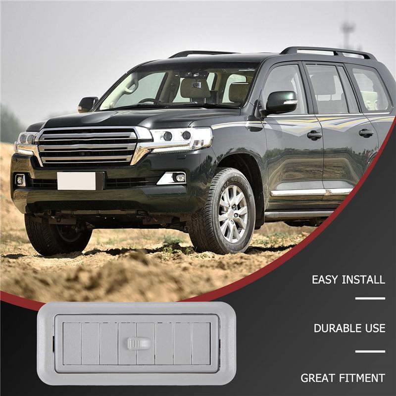 M63K-Car Interior Roof Top A/C Air Conditioner Outlet AC Vents For Toyota Land Cruiser Prado LC150 150 2010-2017 сірий
M63K-Car Interior Roof Top A/C Air Conditioner Outlet AC Vents For Toyota Land Cruiser Prado LC150 150 2010-2017 сірий