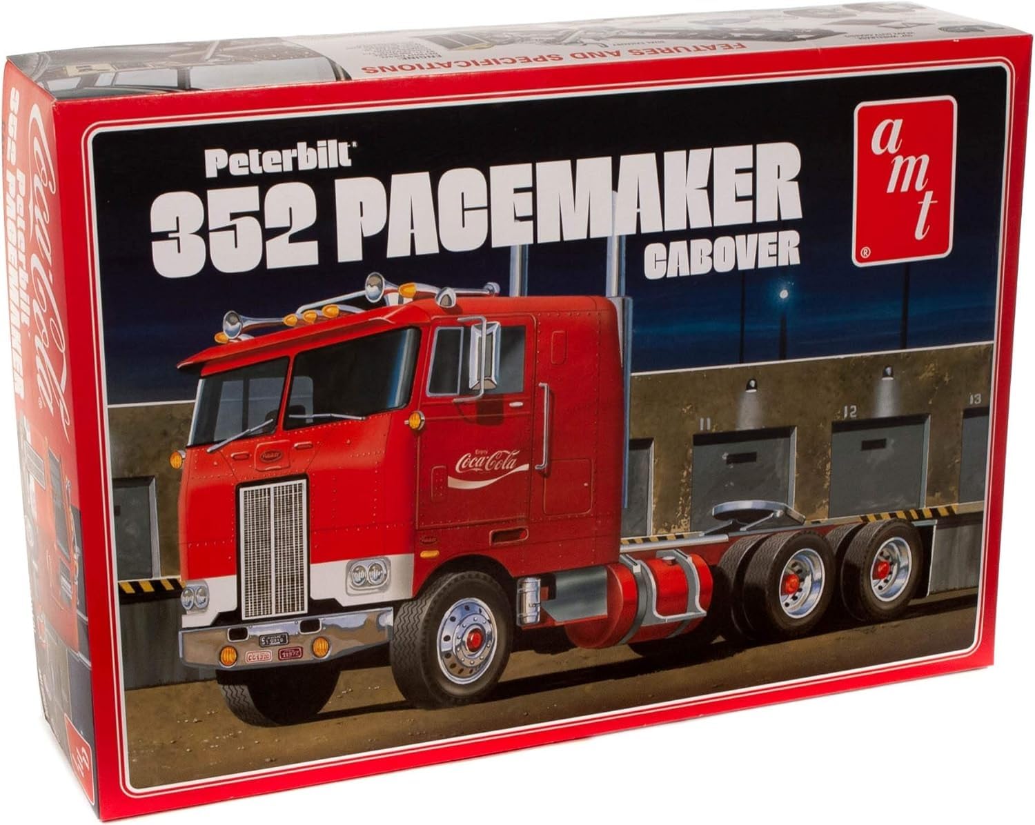 Platts AMT Peter Build 352 Pacemaker Cabover Пластиковая модель AMT1090 1/25 Coca-Cola
Platts AMT Peter Build 352 Pacemaker Cabover Пластиковая модель AMT1090 1/25 Coca-Cola
